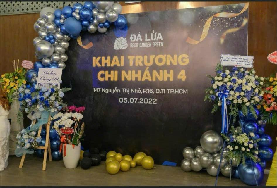 THI CÔNG KHUNG BACKDROP SỰ KIỆN TẠI QUẬN BÌNH THẠNH